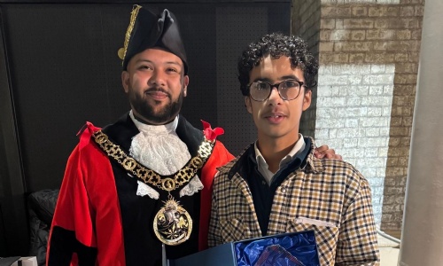 Zackariya and Haringey Mayor